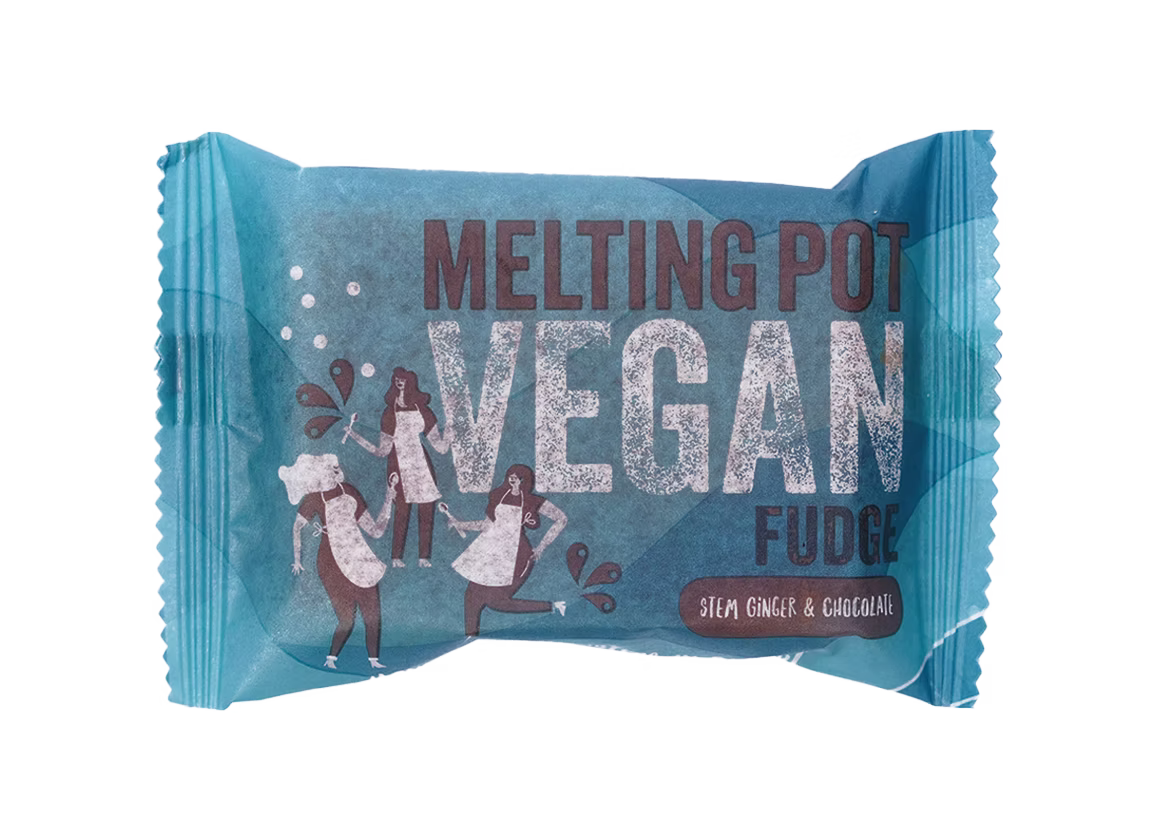 Stem Ginger & Chocolate Fudge