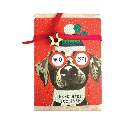 'Woof!' Peppermint & Poppyseed Soap Bar