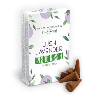 Ancient Wisdom Lush Lavender Plant Based Incense Cones