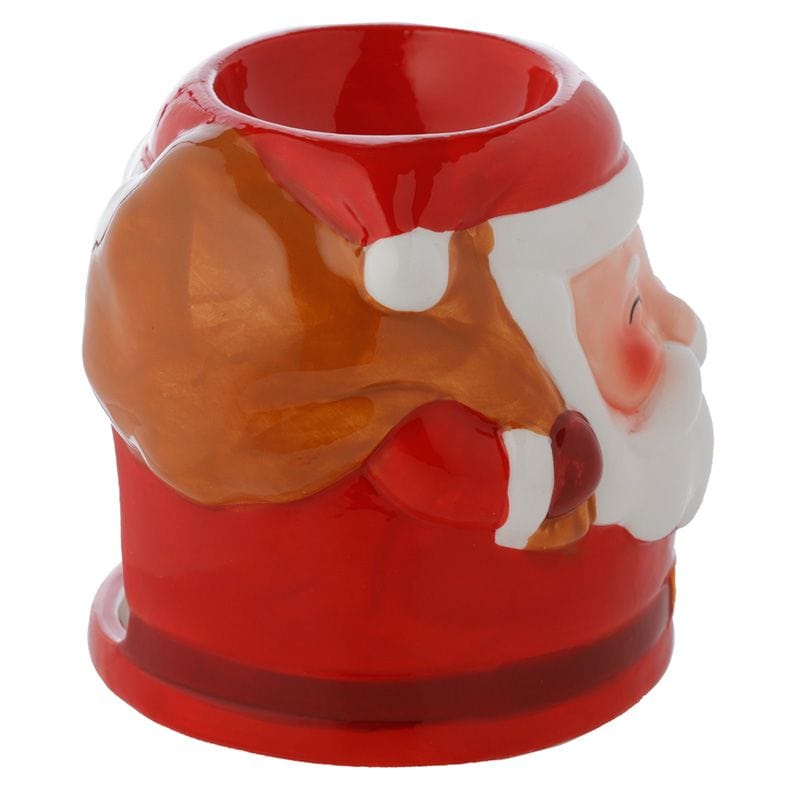 Ancient Wisdom Santa Shaped Christmas Ceramic Oil Burner