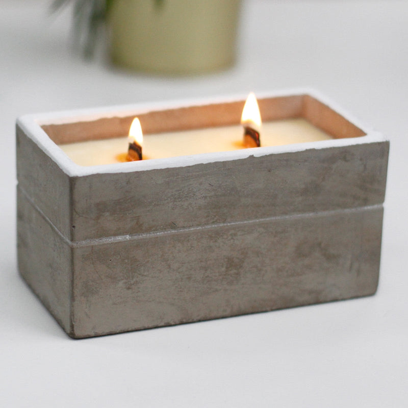 Ancient Wisdom Spiced South Sea Lime Wooden Wick Candle
