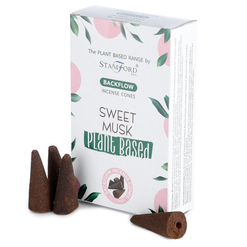 Ancient Wisdom Sweet Musk Plant Based Incense Cones