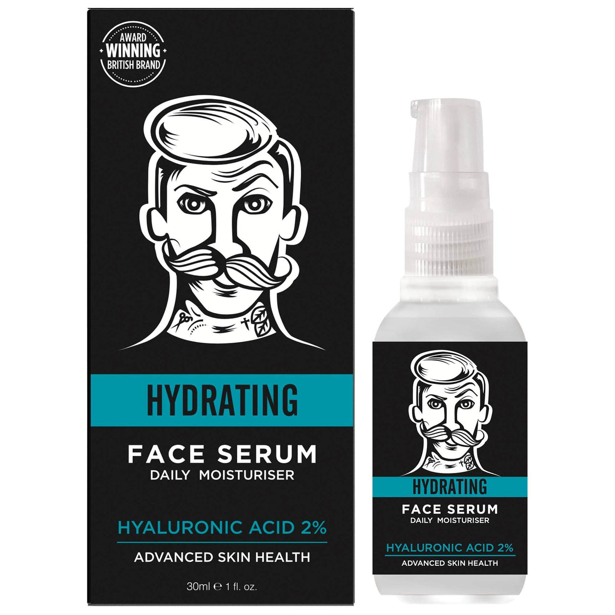 Barber Pro Hydrating Hyaluronic Acid 2% Daily Serum