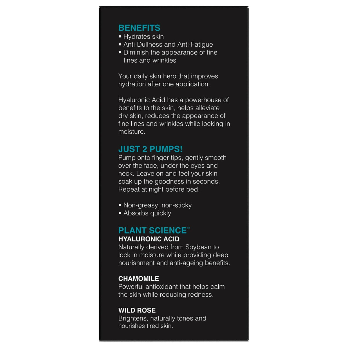 Barber Pro Hydrating Hyaluronic Acid 2% Daily Serum