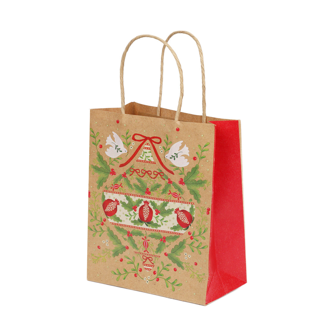 Folklore Christmas Paper Gift Bags