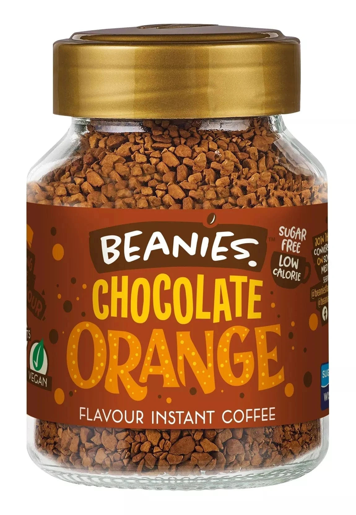 Beanies Chocolate Orange Flavoured Instant Coffee