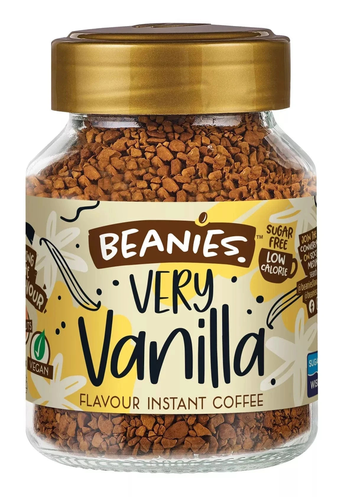 Beanies Very Vanilla Flavoured Instant Coffee