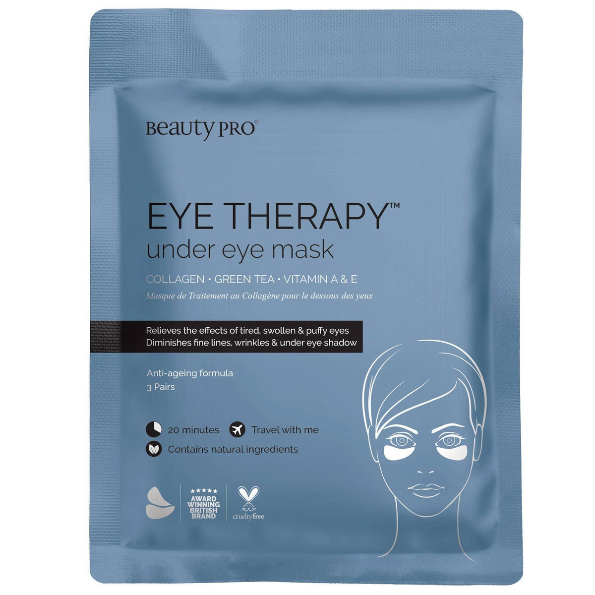 Beauty Pro Eye Therapy Under Eye Mask