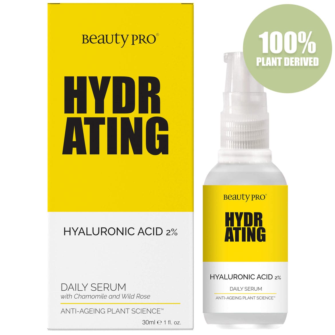 Beauty Pro Hydrating Hyaluronic Acid 2% Daily Serum