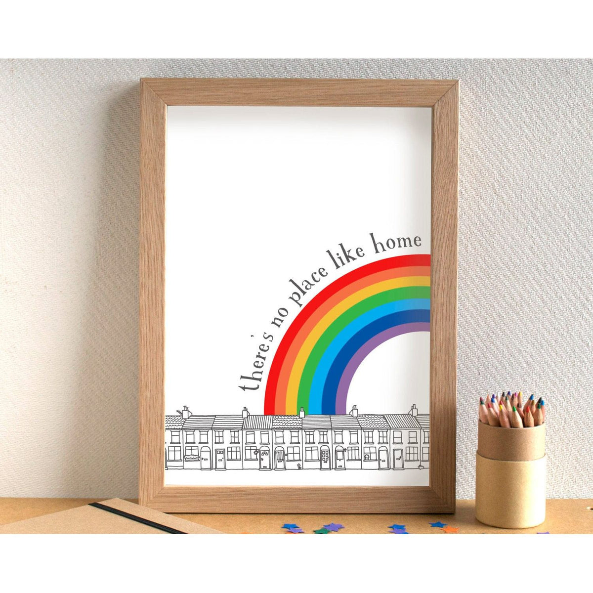 Becka Griffin There's No Place Like Home Art Print
