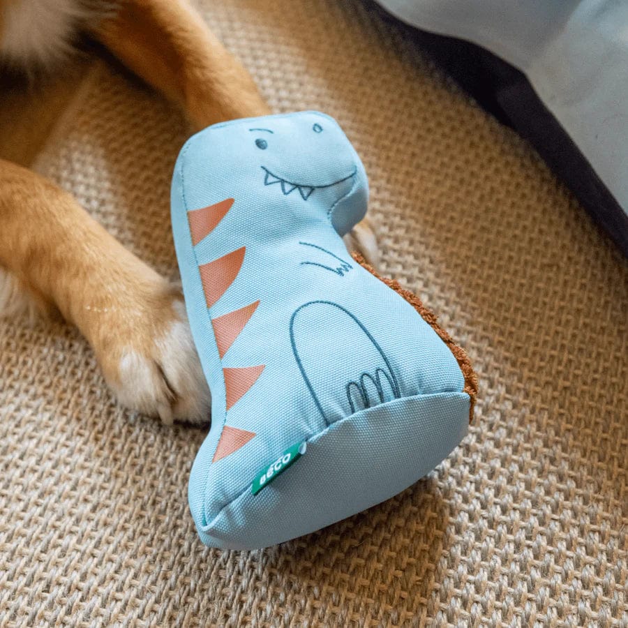 Beco Medium T-rex Dog Toy