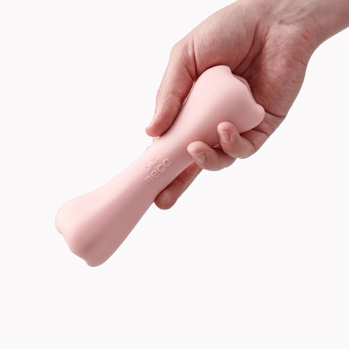Beco Pink Natural Rubber Treat Bone