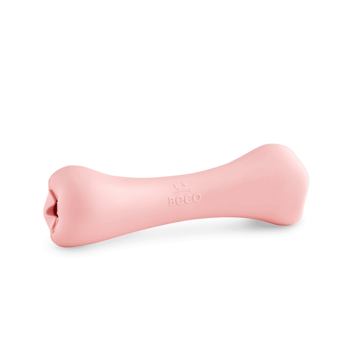Beco Pink Natural Rubber Treat Bone