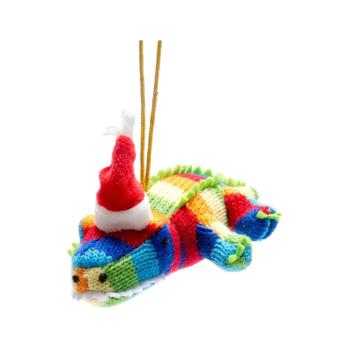 Best Years Ltd Knitted Crocodile Christmas Decoration