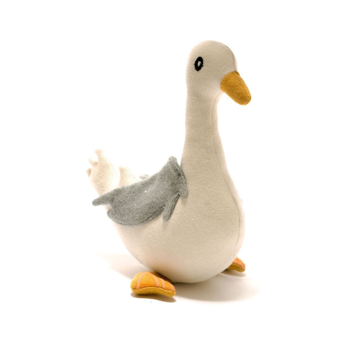 Best Years Ltd Knitted Organic Cotton Seagull Soft Toy