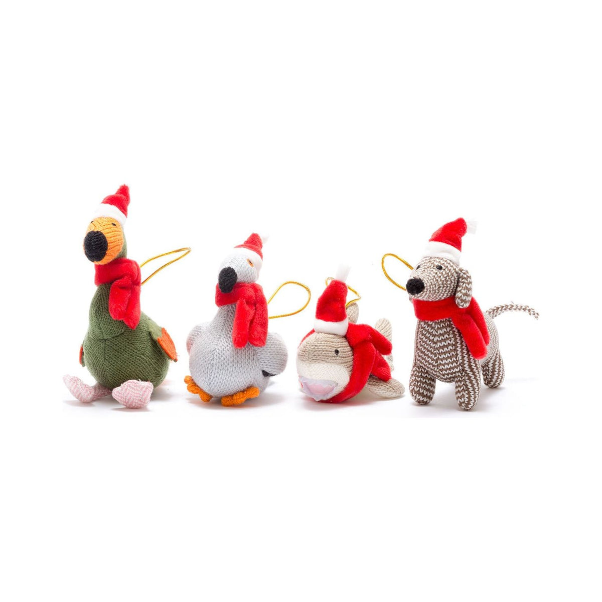 Best Years Ltd Knitted Pigeon Christmas Decoration
