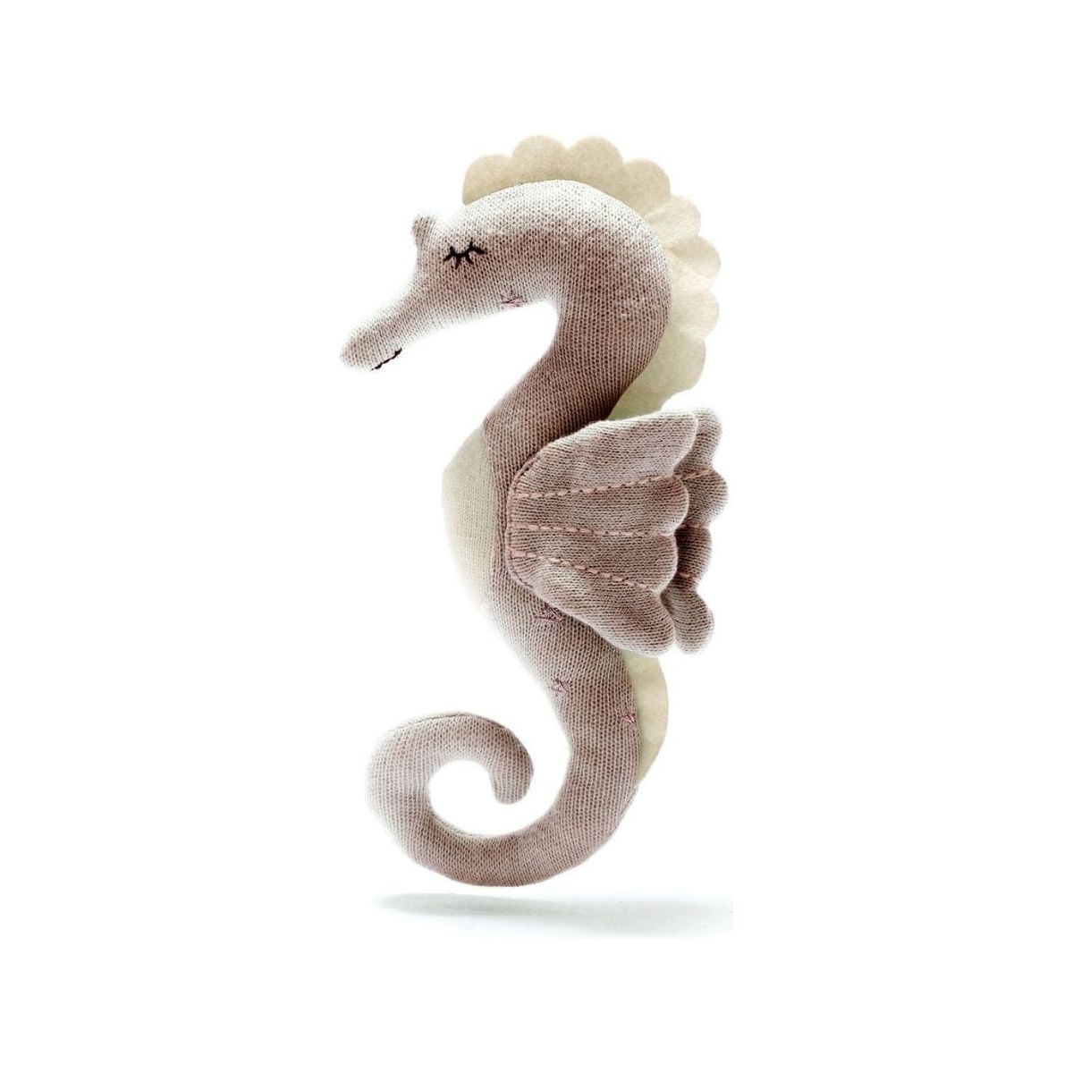 Best Years Ltd Knitted Seahorse Scandi Toy