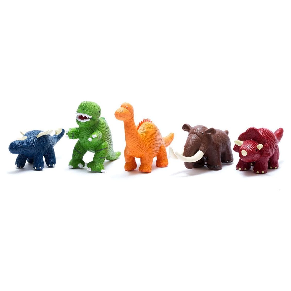 Best Years Ltd Natural Rubber T Rex Teether and Bath Toy