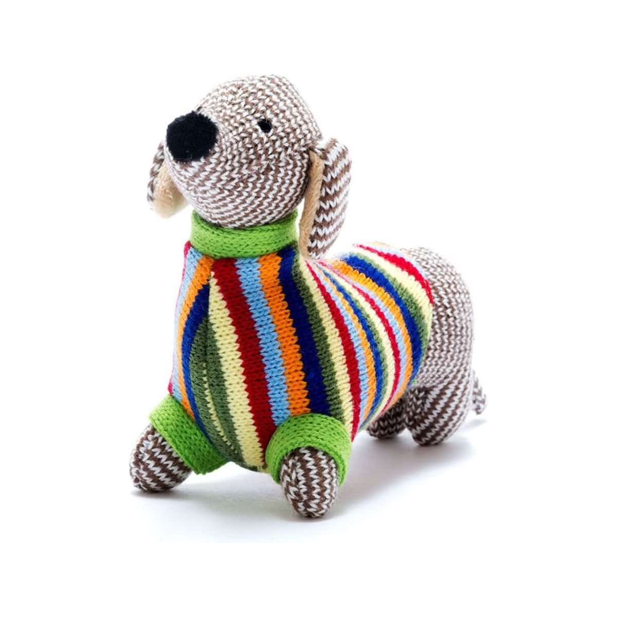 Best Years Ltd Small Knitted Sausage Dog Toy