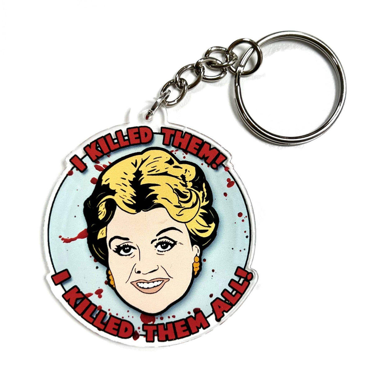 Bite Your Granny Jessica Fletcher Murder She Wrote Inspired Inspired Keyring