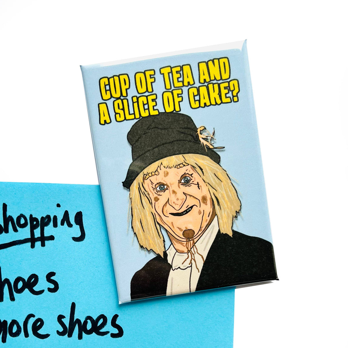 Bite Your Granny Worzel Gummidge Fridge Magnet 