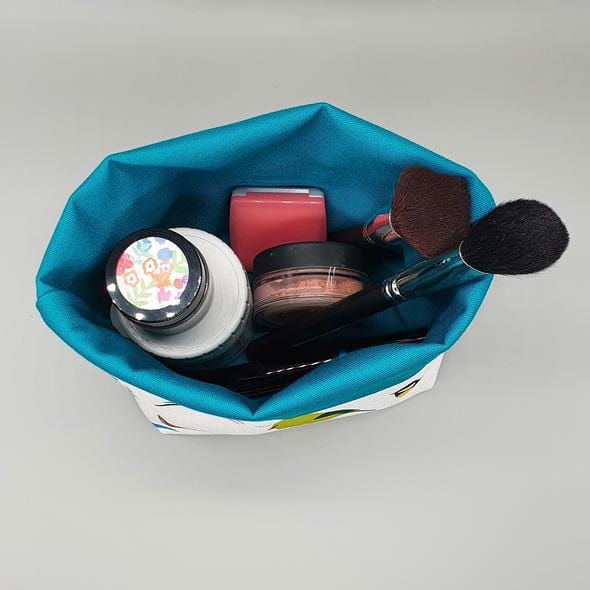 Blue Ranchu Westie Storage Basket