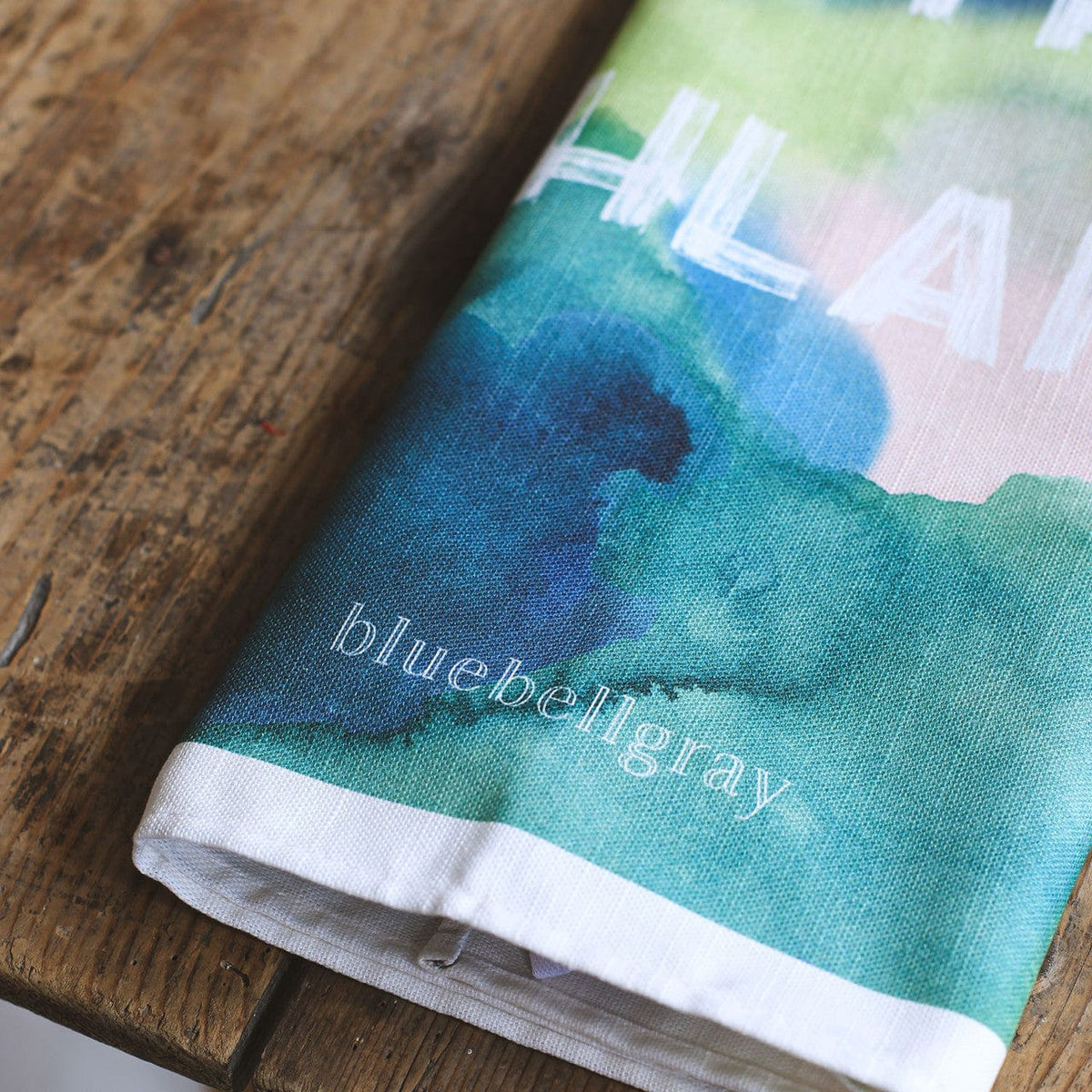 Bluebellgray My Heart's in the Highlands Tea Towel