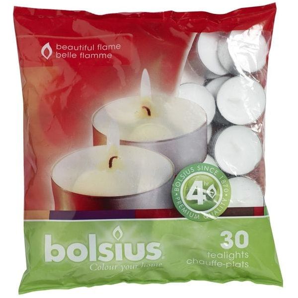 Bolsius 30 Tea Light Pack