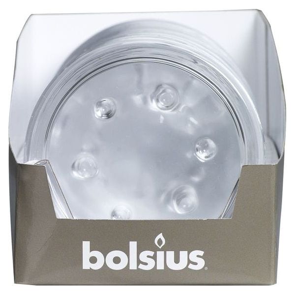 Bolsius Round Glass Candle Plate