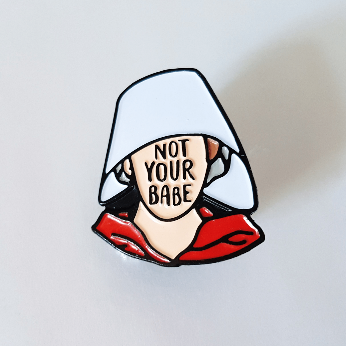 Bookish and Bakewell 'Not Your Babe' Pin