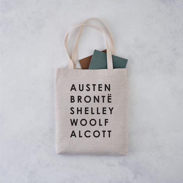 Bookishly Female Authors Tote Bag