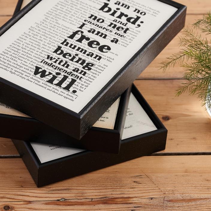 Bookishly Shakespeare 'Exit, Pursued By Bear' Framed Book Page Print