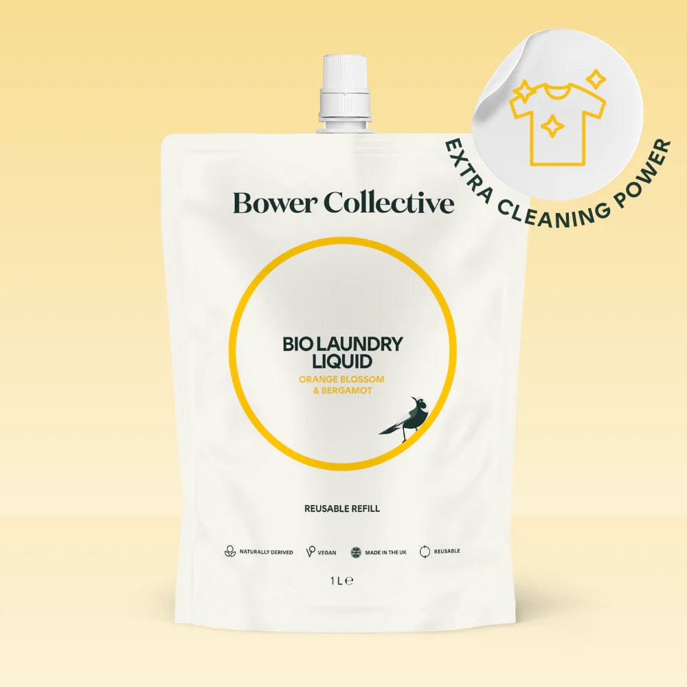 Bower Collective Non-Bio Laundry Liquid Refill – Orange Blossom & Bergamot