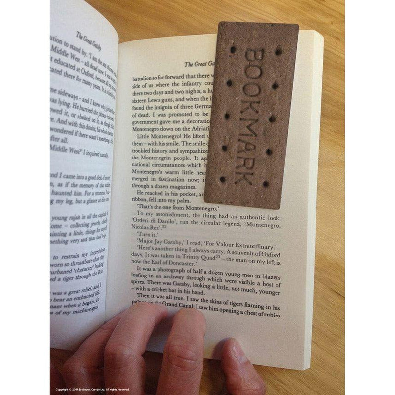 Brainbox Candy Bourbon Biscuit Bookmark