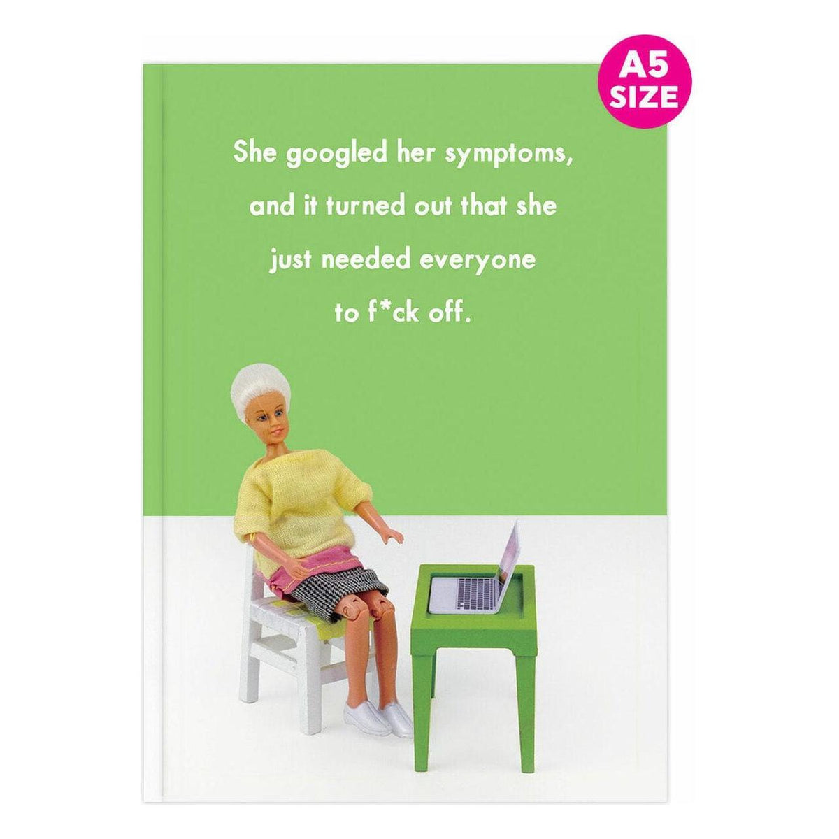 Brainbox Candy Googled Symptoms Notebook