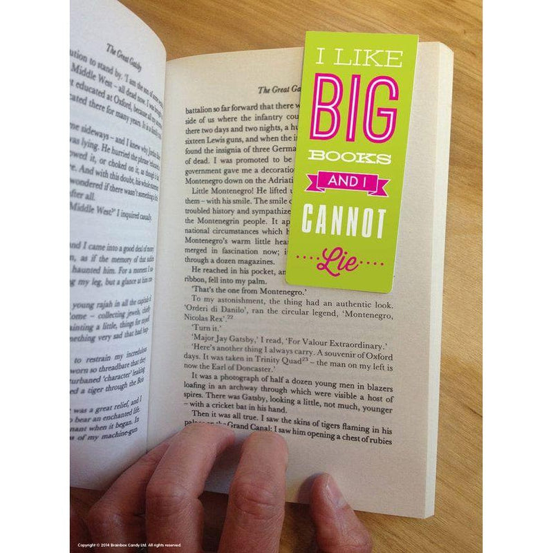 Brainbox Candy I Like Big Books Bookmark