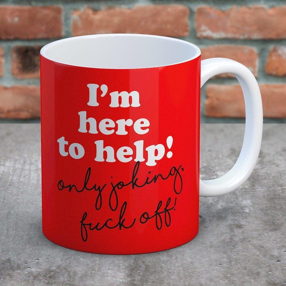 Brainbox Candy 'I'm here to help' Mug
