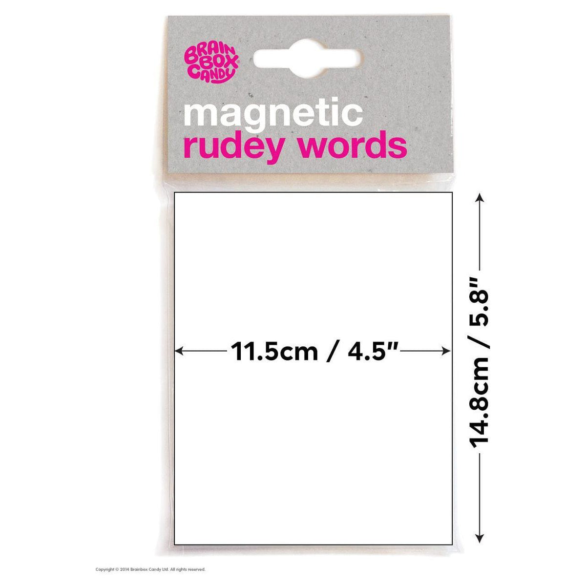 Brainbox Candy Magnetic Rudey Words