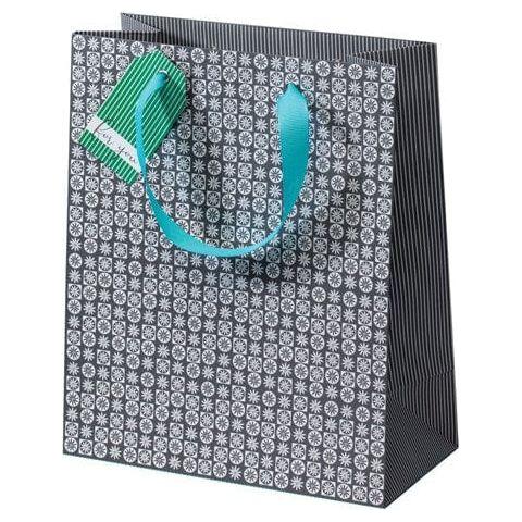 Cinnamon Aitch Grey and Blue Gift Bag