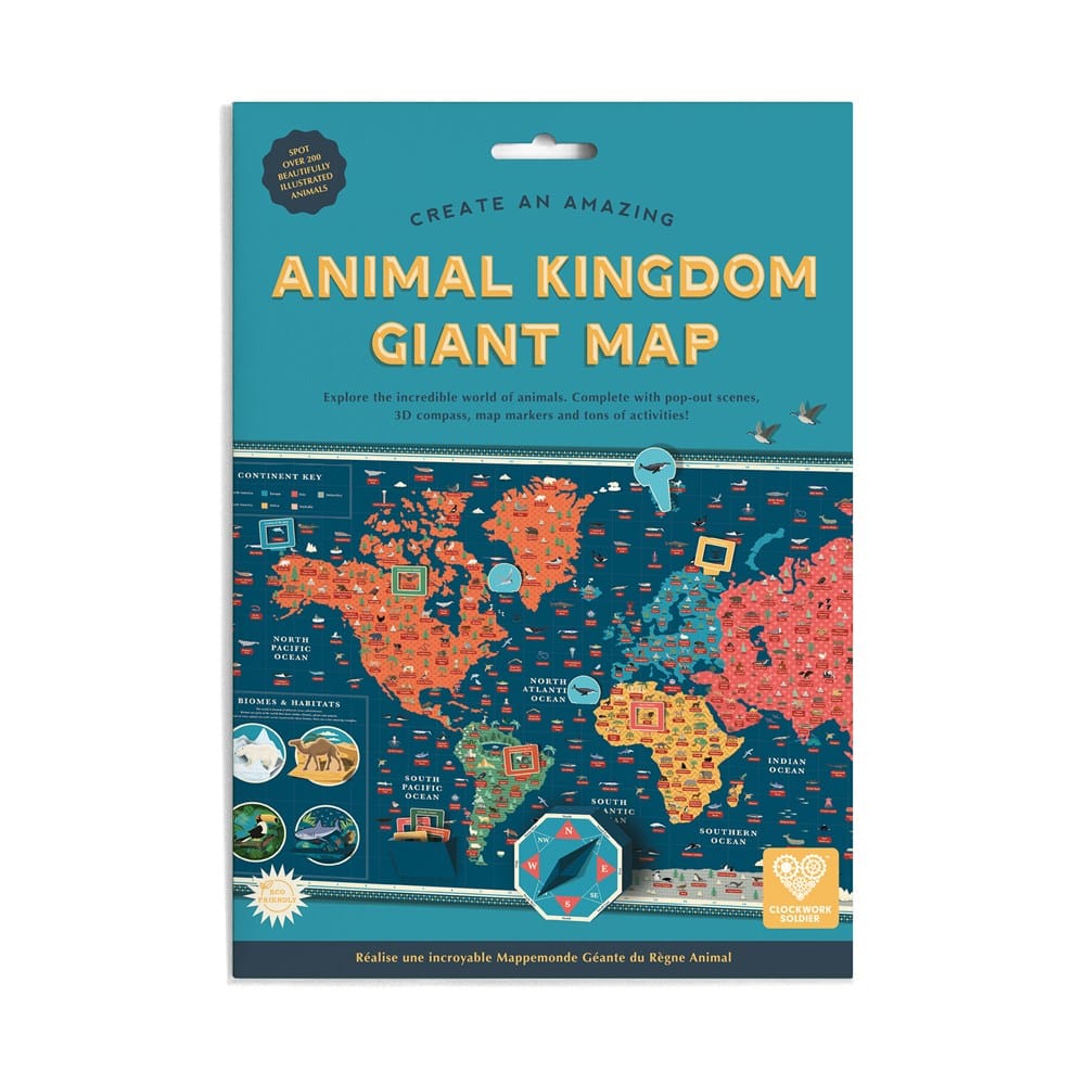 Clockwork Soldier Create An Amazing Animal Kingdom Giant Map