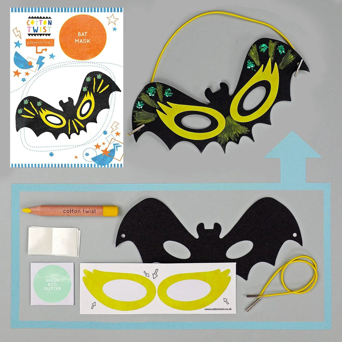 Cotton Twist Make Your Own Bat Mask