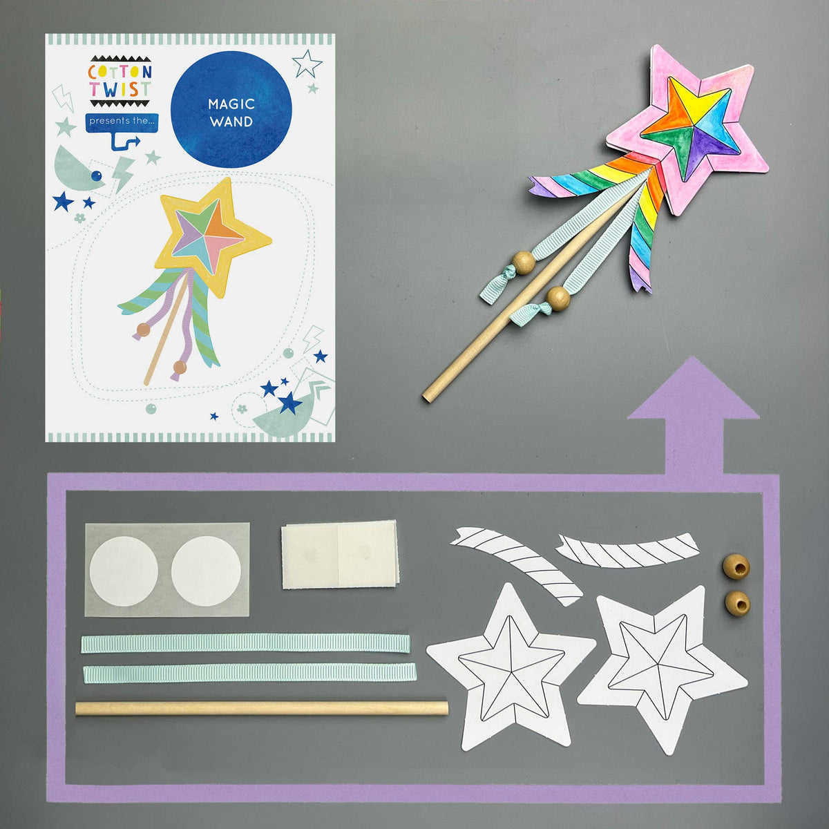 Cotton Twist Make Your Own Magic Wand Kit