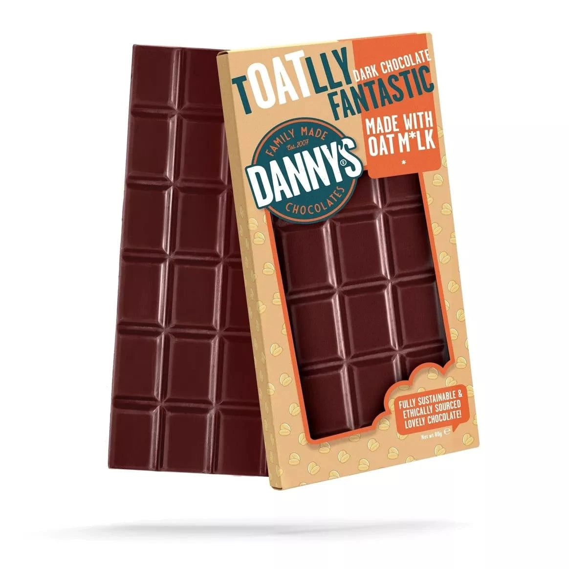 Danny's Chocolate Totally Fantastic Oat M!lk Chocolate Bar