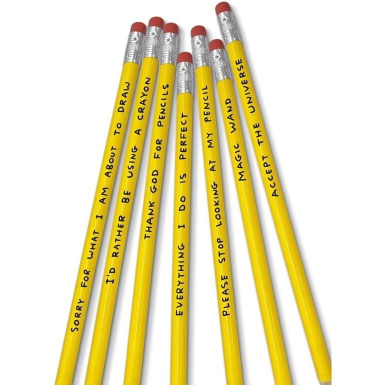 David Shrigley David Shrigley Pencil Set