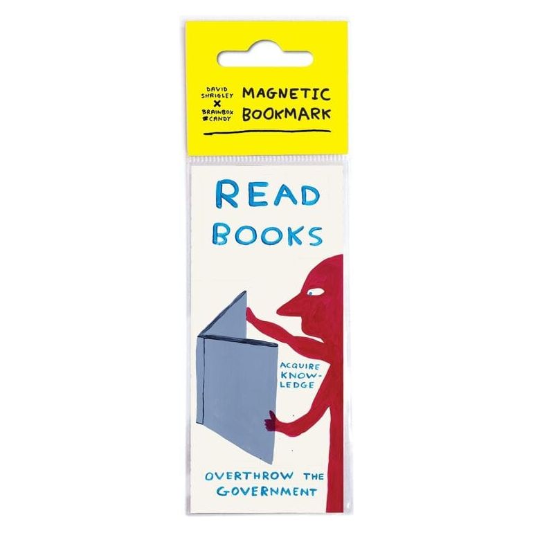 David Shrigley 'Read Books' Magnetic Bookmark