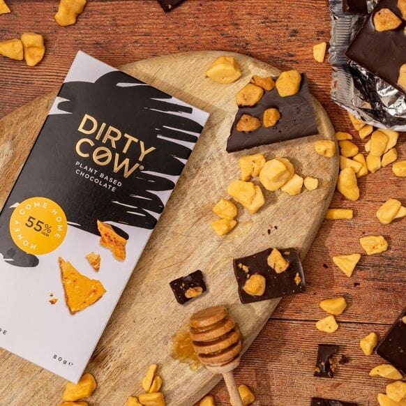 Dirty Cow Honey Come Home - Plant-based Chocolate Bar