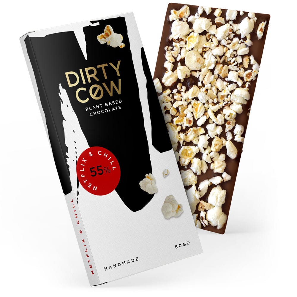Dirty Cow Netflix and Chill - Plant-based Chocolate Bar
