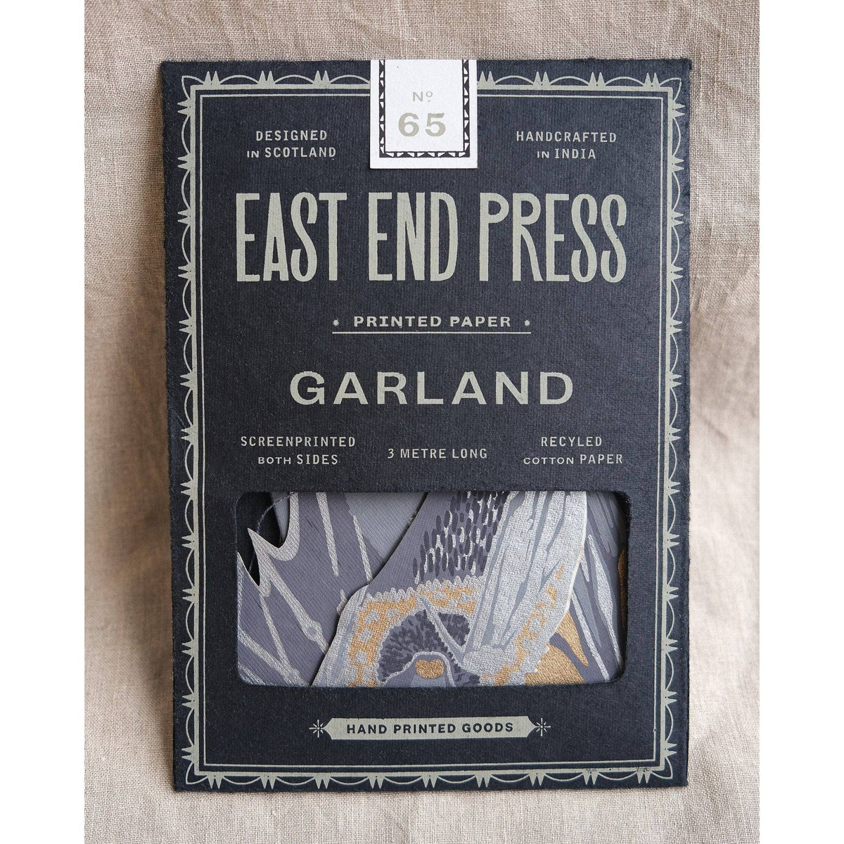 East End Press Bats Sewn Garland