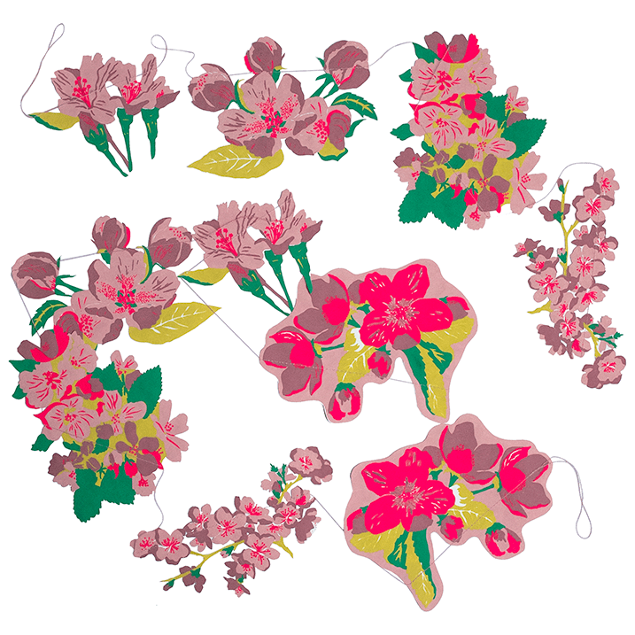 East End Press Blossom Paper Garland