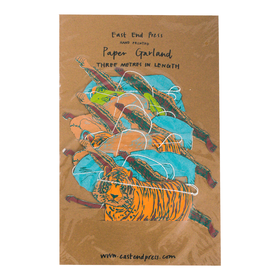 East End Press Jungle Animal Paper Garland